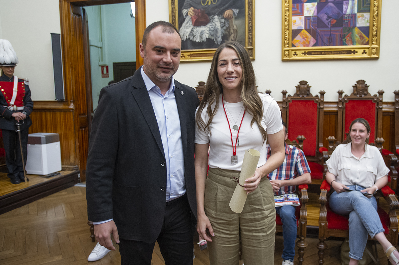 Vicky Losada rep la Medalla a l'Esperit Esportiu - Vicky Losada rep la Medalla a l'Esperit Esportiu -