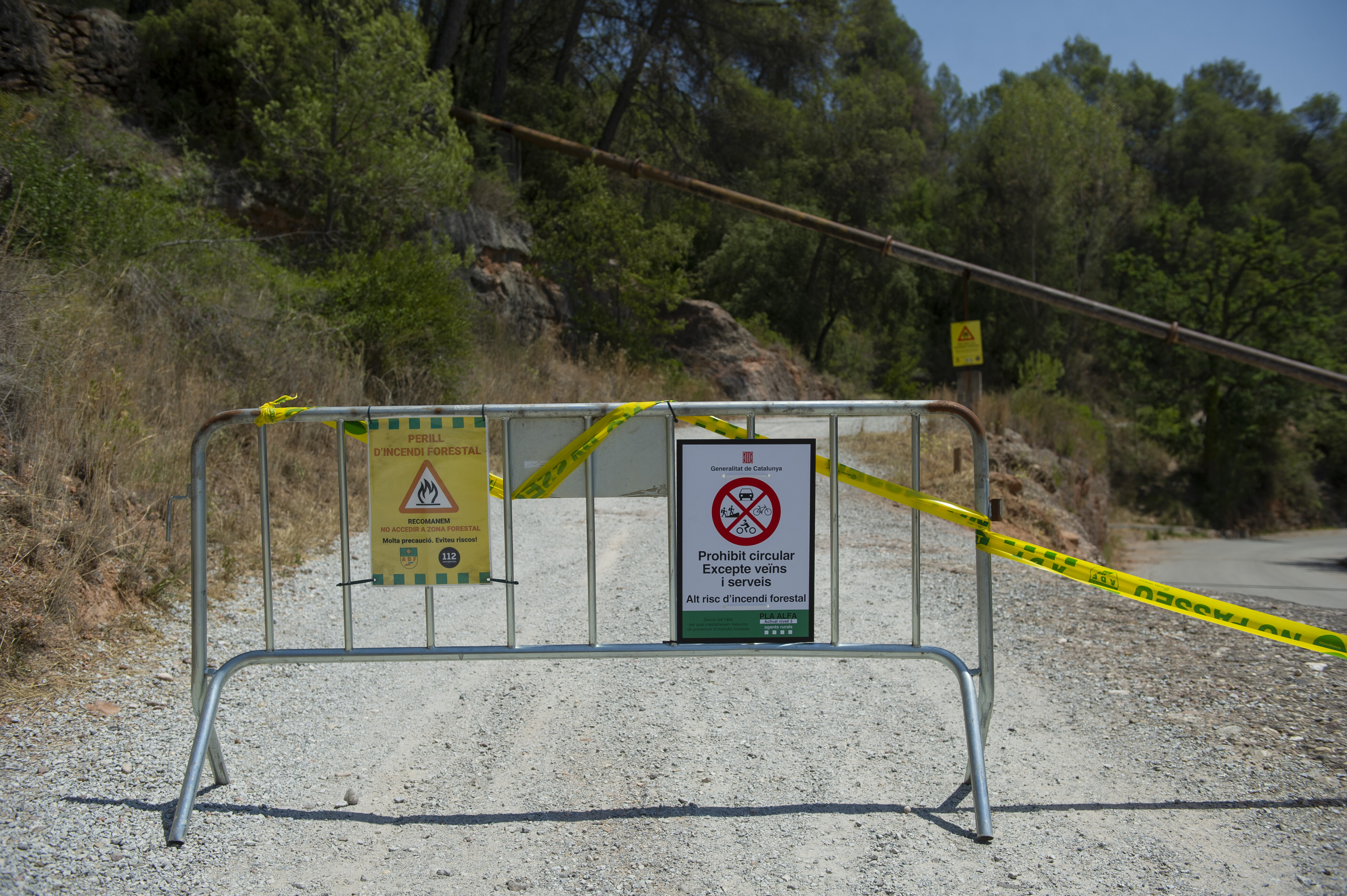 El Parc Natural de Sant Llorenç, en alerta - El Parc Natural de Sant Llorenç, en alerta -