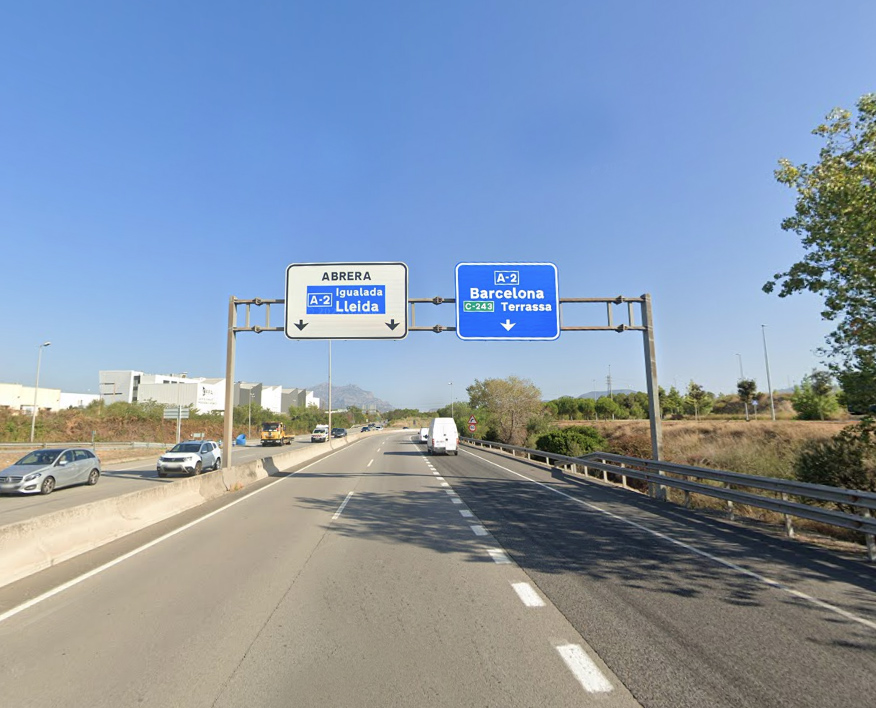 Els senyals per arribar a la B-40 - Els senyals per arribar a la B-40 -