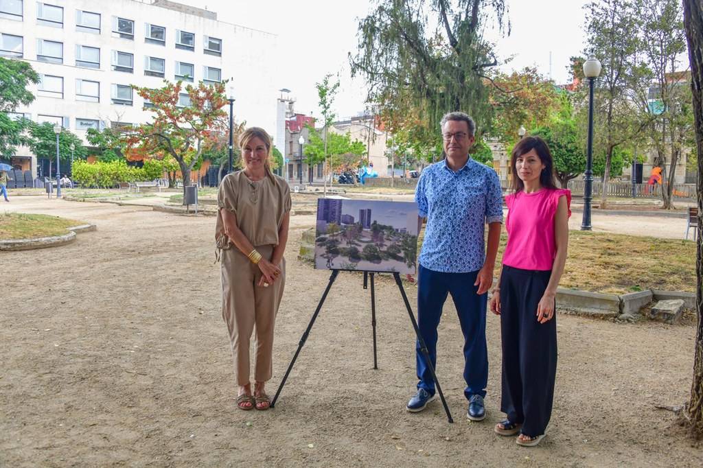 La remodelació de la plaça Pearson: més arbres i millora del paviment