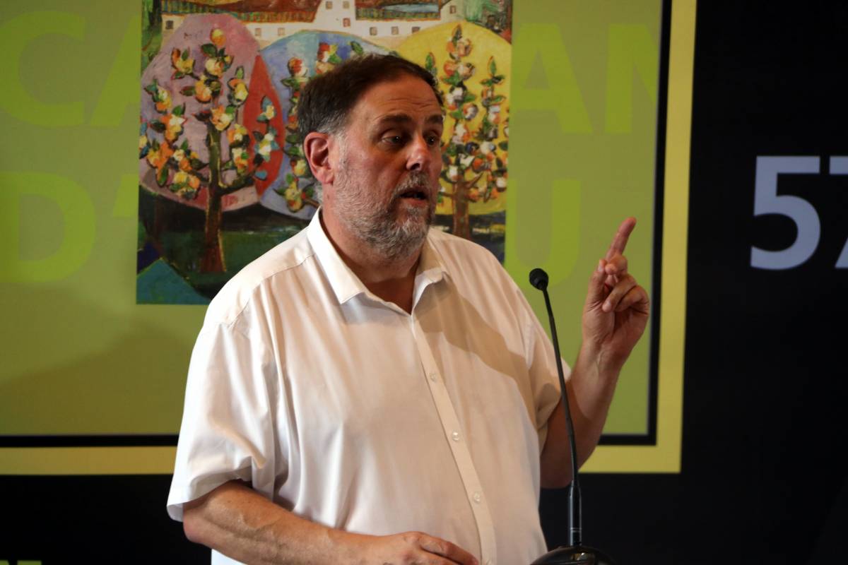 Junqueras adverteix el PSOE que «s'ha situat a anys llum» de l'aprovació d'uns pressupostos