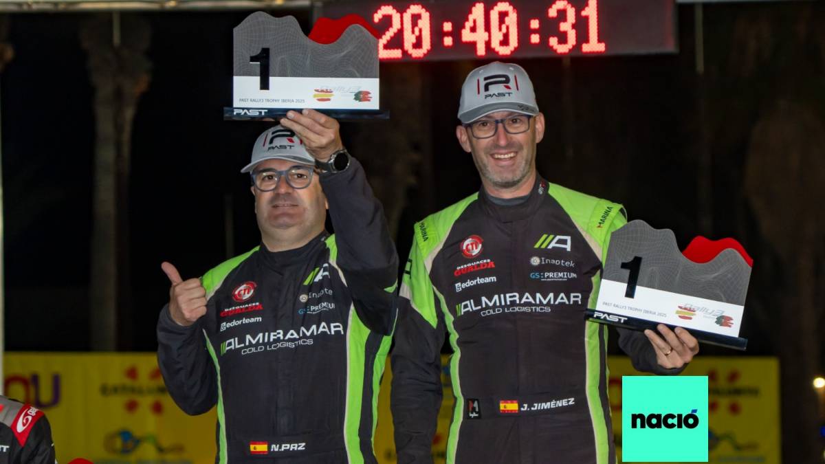 El copilot solsoní Nacho Paz es corona campió del PAST Trophy Rally 3 Iberia