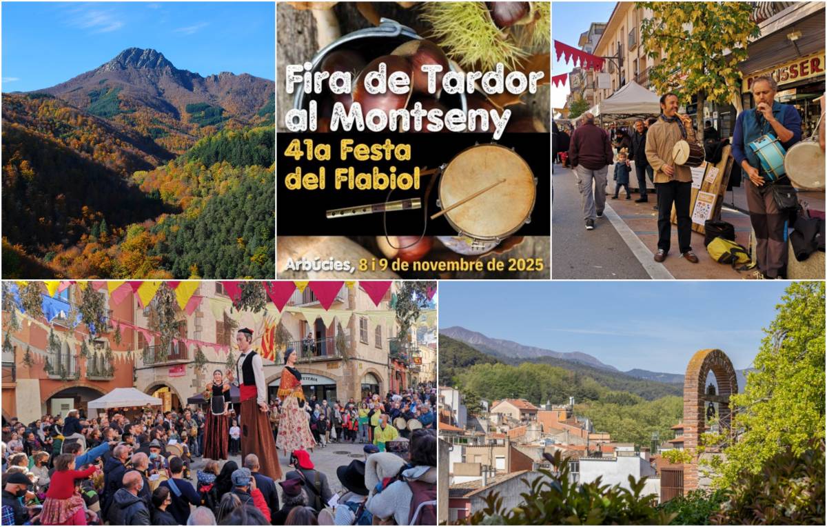 Fira de Tardor d'Arbúcies 2025: programació i novetats