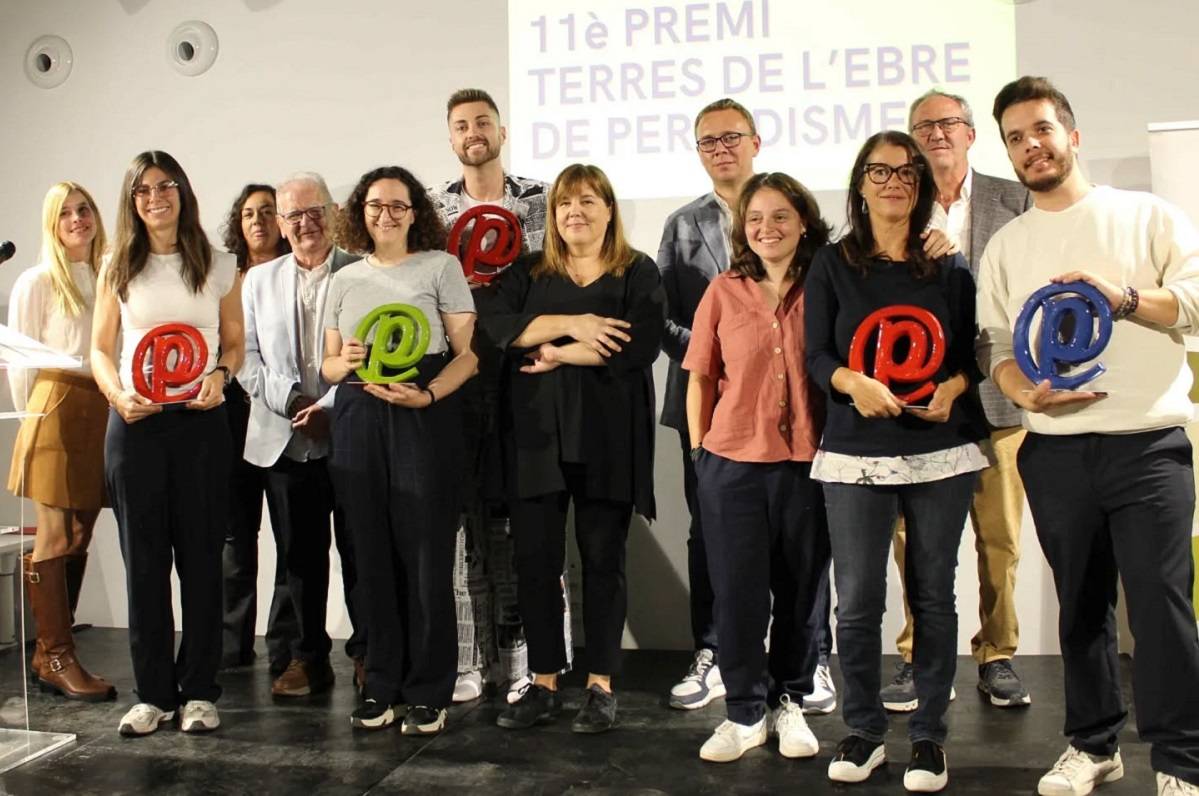 Cinc treballs guardonats en els premis de Periodisme a les Terres de l'Ebre Cinc treballs guardonats en els premis de Periodisme a les Terres de l'Ebre