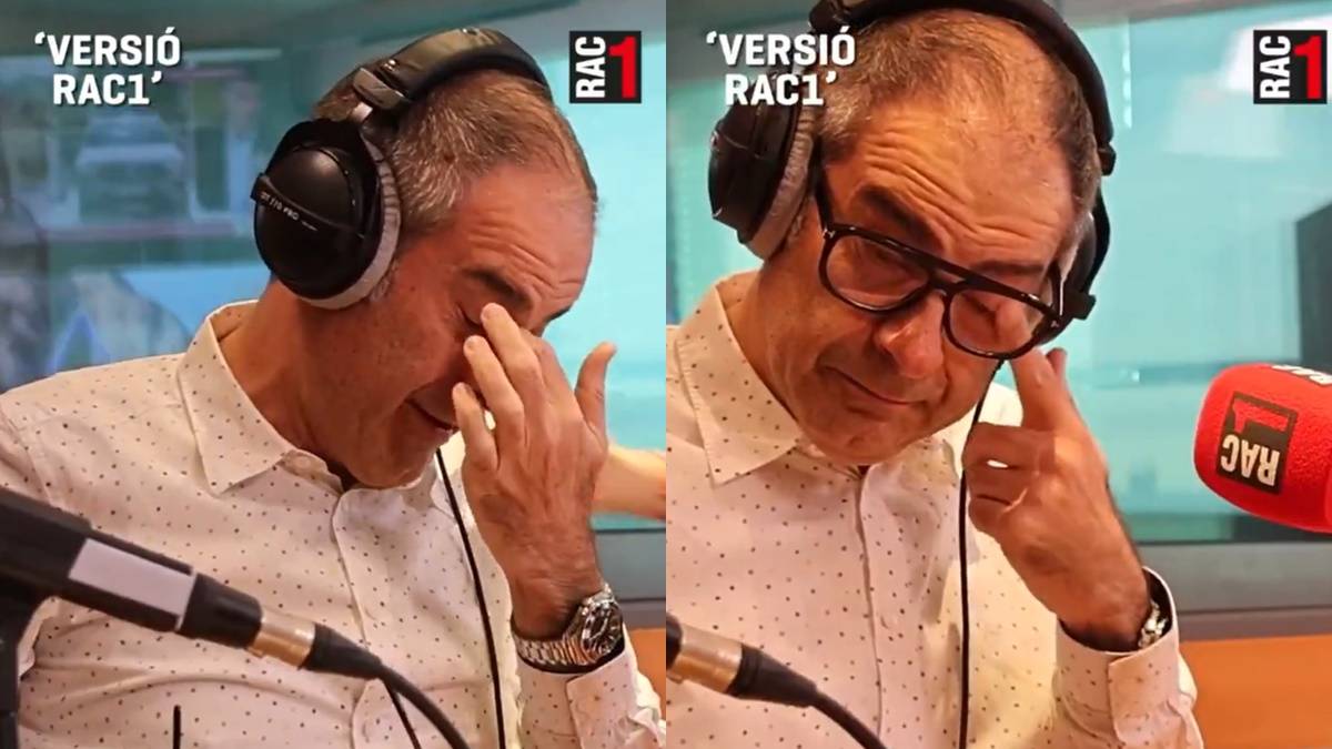 Toni Clapés, emocionat i entre llàgrimes en saber en directe que el «Versió RAC1» guanya l'Ondas 2025: «Gràcies a tothom» Toni Clapés, emocionat i entre llàgrimes en saber en directe que el «Versió RAC1» guanya l'Ondas 2025: «Gràcies a tothom»