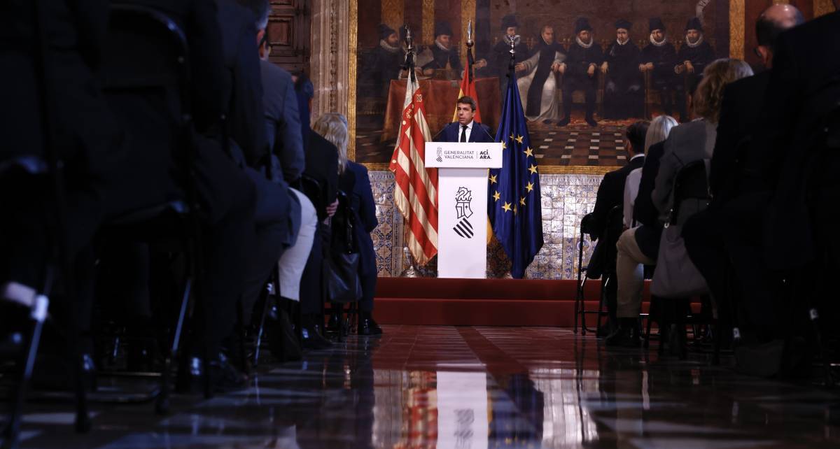 Autocrítica a mitges de Mazón en l'aniversari de la dana: «Hi ha coses que haurien d'haver funcionat millor»