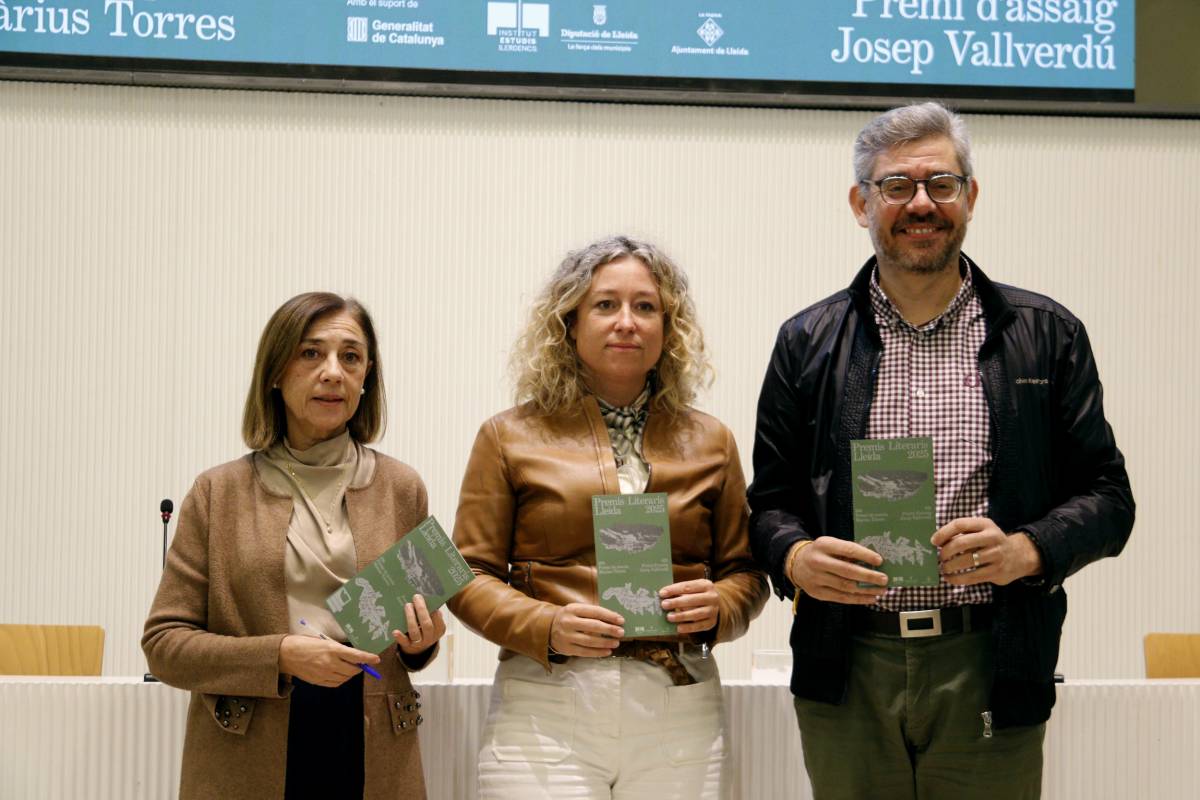 Els Premis Literaris de Lleida 2025 reben un rècord de 105 originals, 26 d'assaig i 79 de poesia