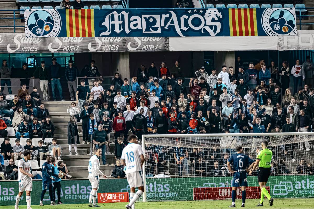 L’Atlètic Lleida cau amb honor davant l’Espanyol en una gran nit de Copa