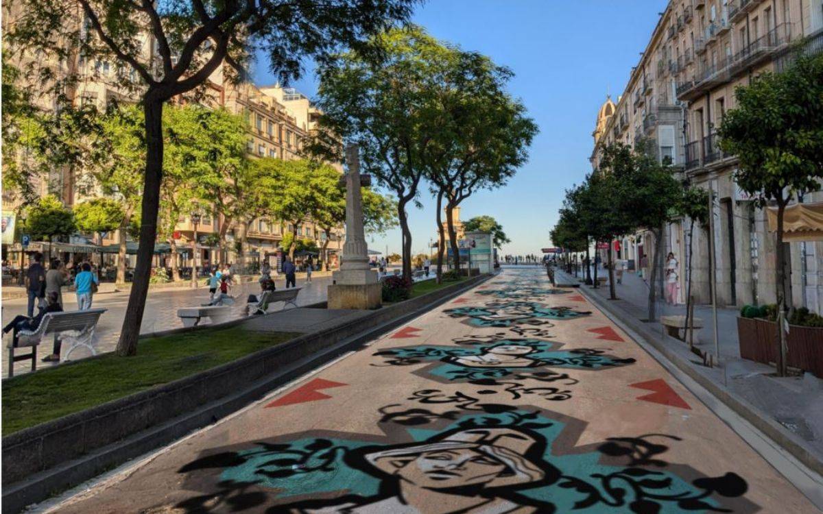Una intervenció artística transformarà el primer tram de la Rambla Nova de Tarragona
