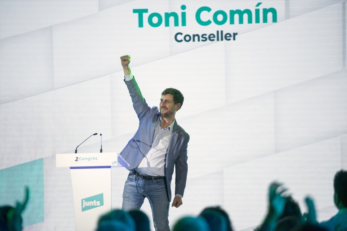 Junts arrenca la votació per triar cap de llista a Europa amb Comín com a favorit