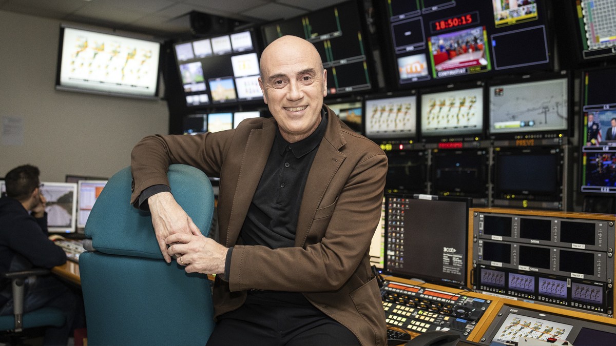 Tomàs Molina, meteoròleg i presentador del temps en TV3