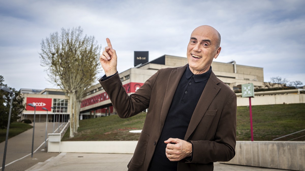 Tomàs Molina, meteoròleg i presentador del temps en TV3 - Hugo Fernández