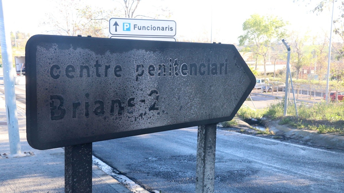 Els funcionaris de presons aixequen la protesta a Brians 1 i 2