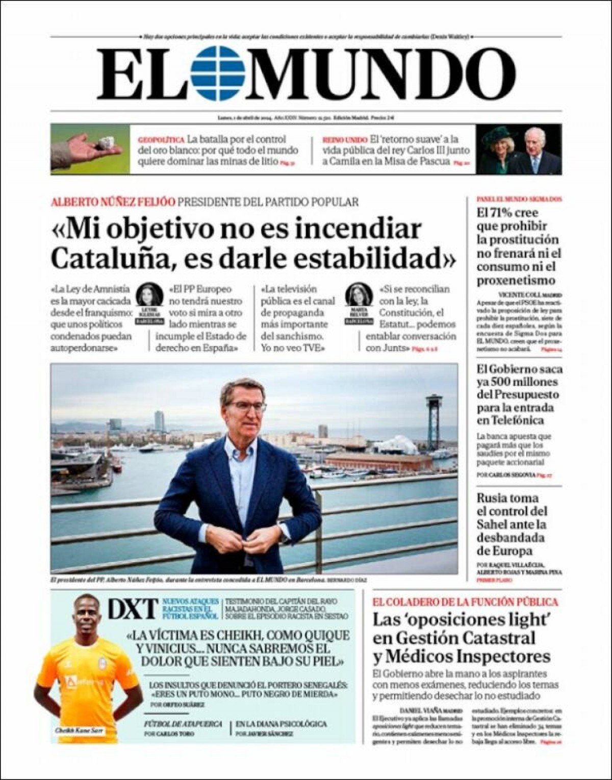 1/04/24 - El Mundo