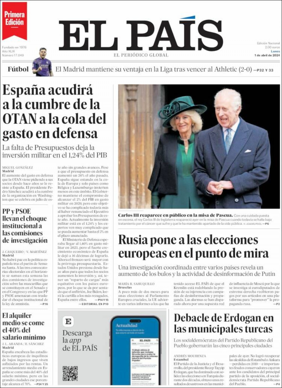 1/04/24 - El País