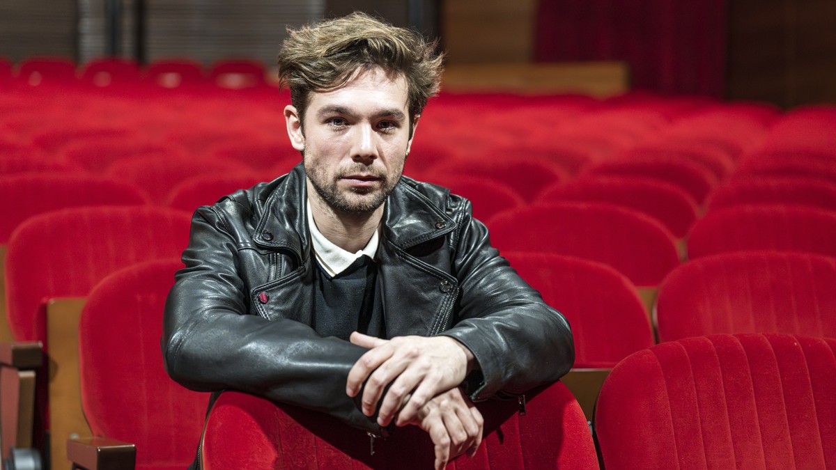 Carlos Cuevas duarant l'entrevista amb Nació - Ricard Novella