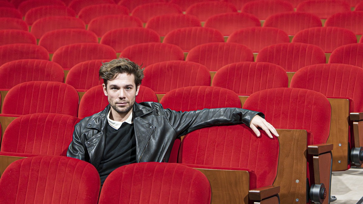 Carlos Cuevas duarant l'entrevista amb Nació - Ricard Novella