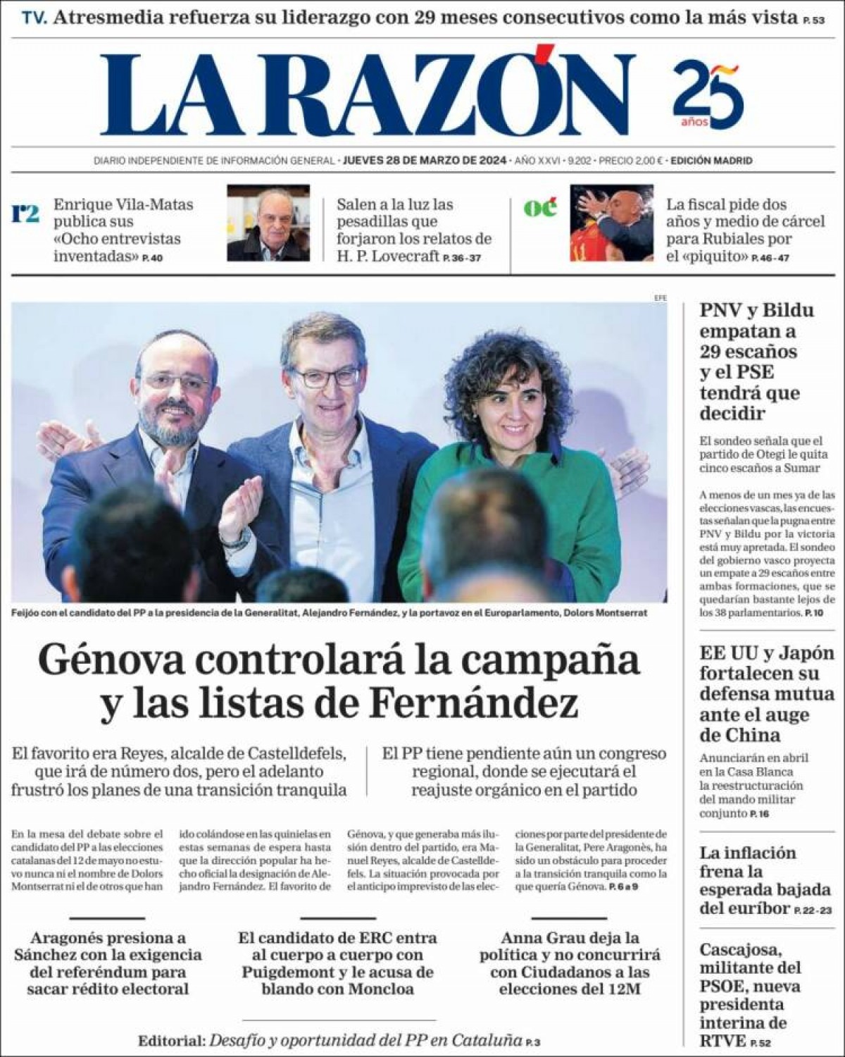 «El menjar malbaratat erradicaria la fam», a «La Vanguardia»