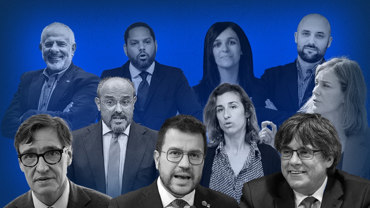 Candidats de les eleccions a Catalunya del 12-M: 1x1 dels caps de cartell