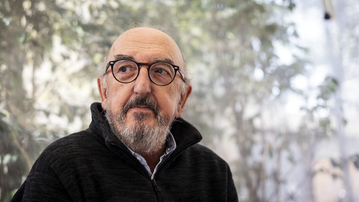Jaume Roures durant l'entrevista amb Nació - Hugo Fernández