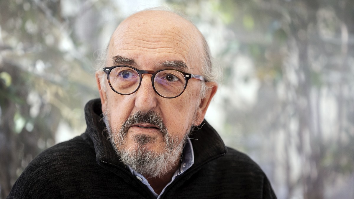 Jaume Roures durant l'entrevista amb Nació - Hugo Fernández
