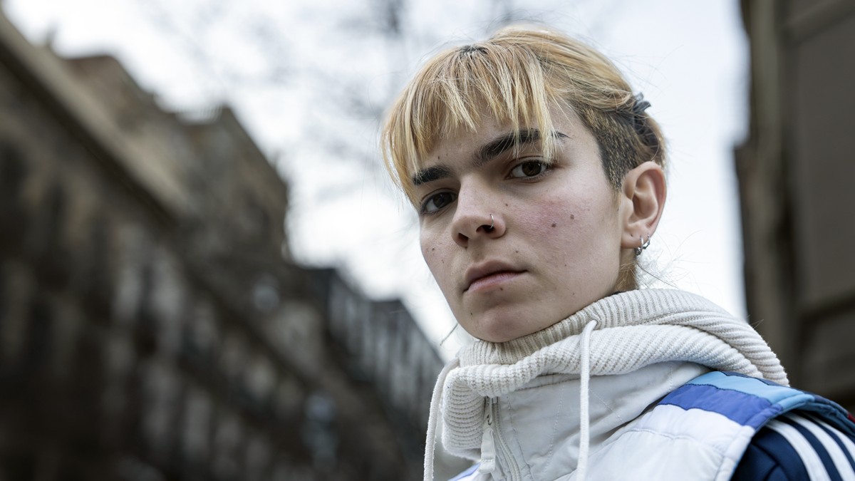 Ven'nus, durant l'entrevista amb Nació - Ricard Novella