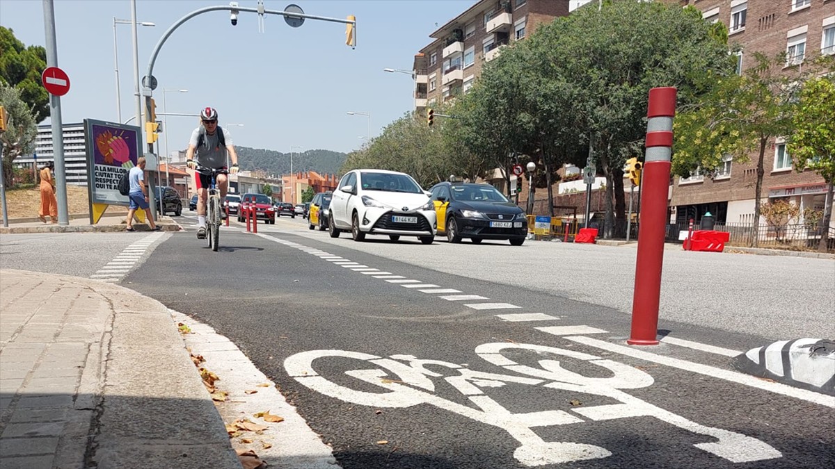 Carril bici de la Via Augusta - Ajuntament de Barcelona