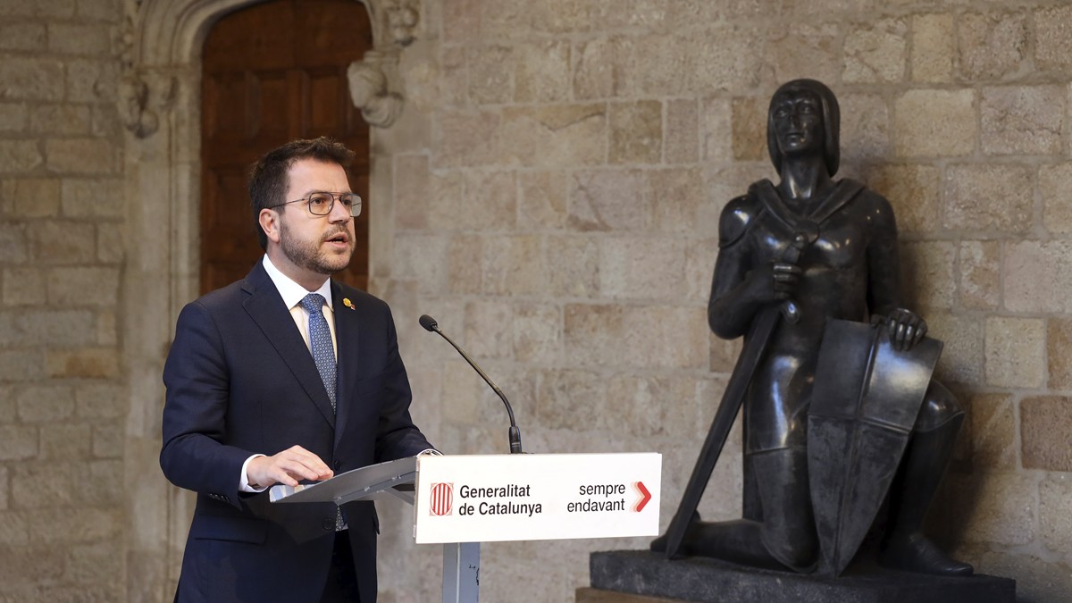 Aragonès defensa governar amb Junts i veu el projecte d'ERC «incompatible» amb el PSC