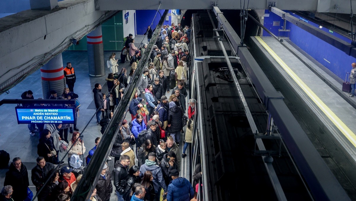 Pànic al metro de Madrid després de confondre una avaria amb una explosió