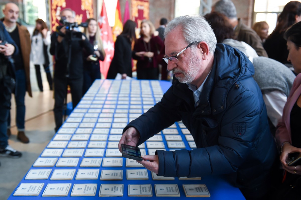 Rajoles en record a les víctimes de l'11-M a Madrid aquesta setmana - EP