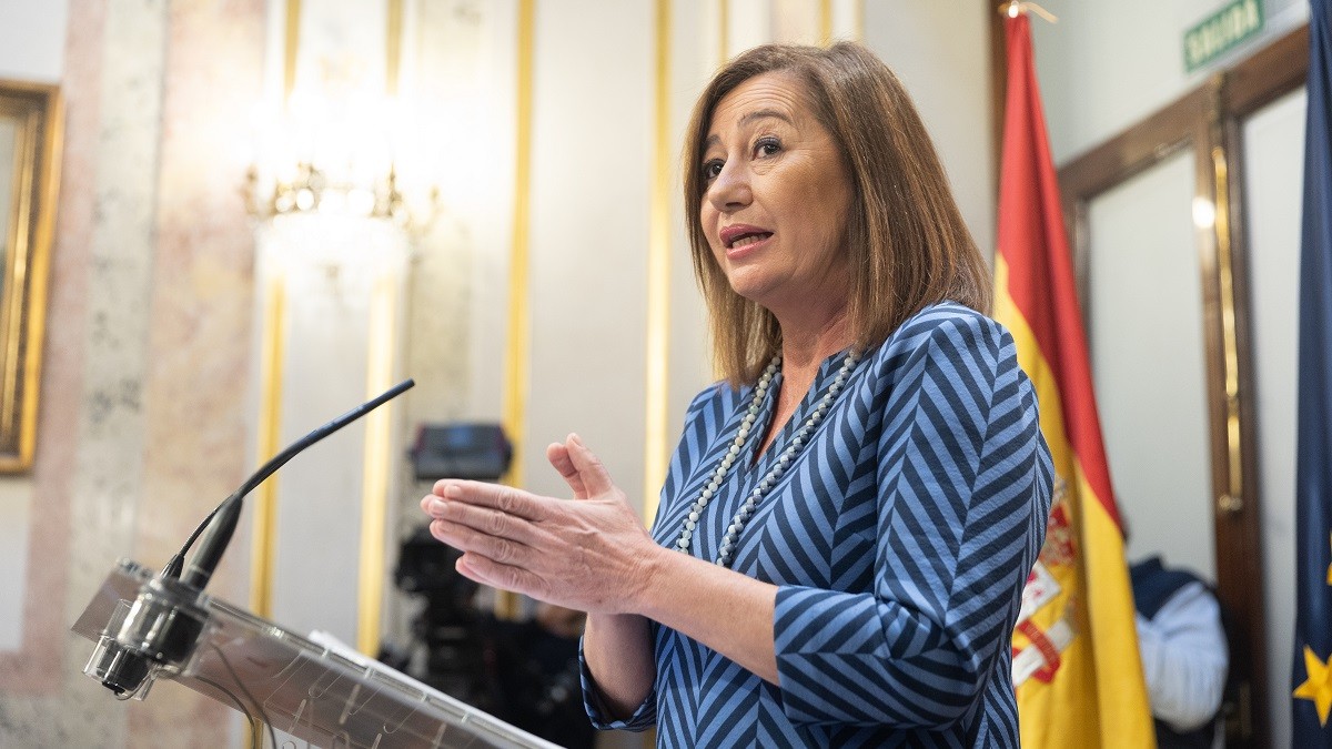 Armengol defensa que no està investigada pel cas Koldo: «Demano responsabilitat al PP»