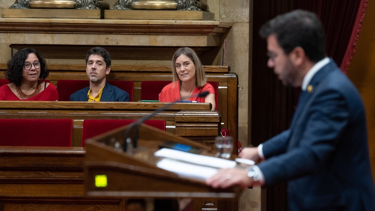 Els comuns mantenen el pols al Govern i esmenen a la totalitat els pressupostos