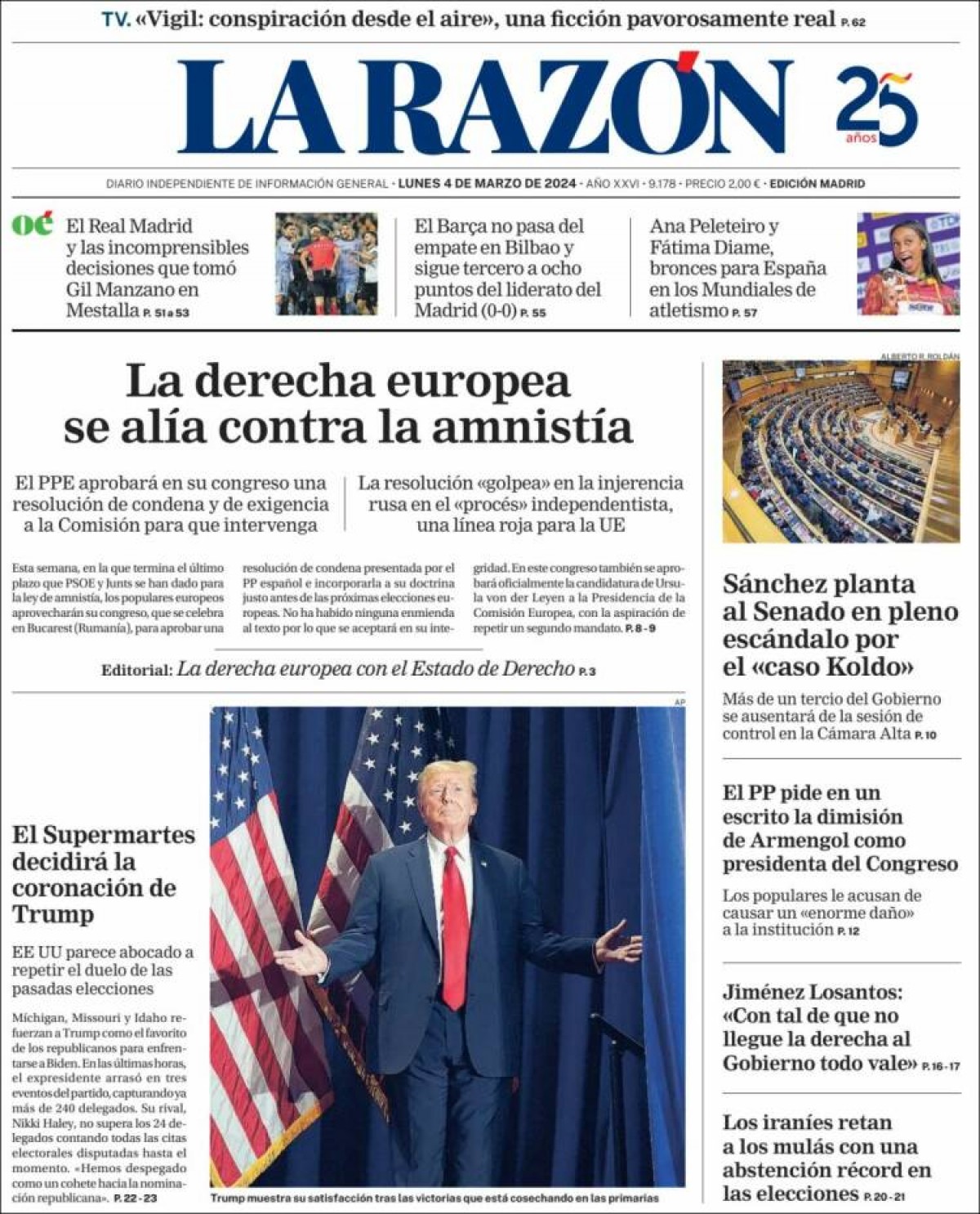 «Homes més de dretes i dones d'esquerres», a «La Vanguardia»