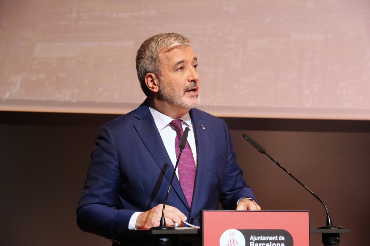 L'alcalde de Barcelona, Jaume Collboni, aquest dijous. - Marta Vidal / ACN