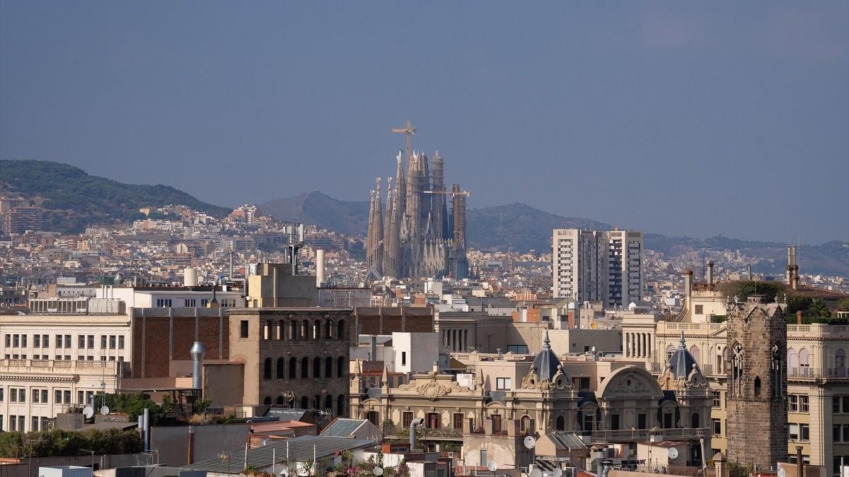Imatge aèrea de Barcelona - Europa Press