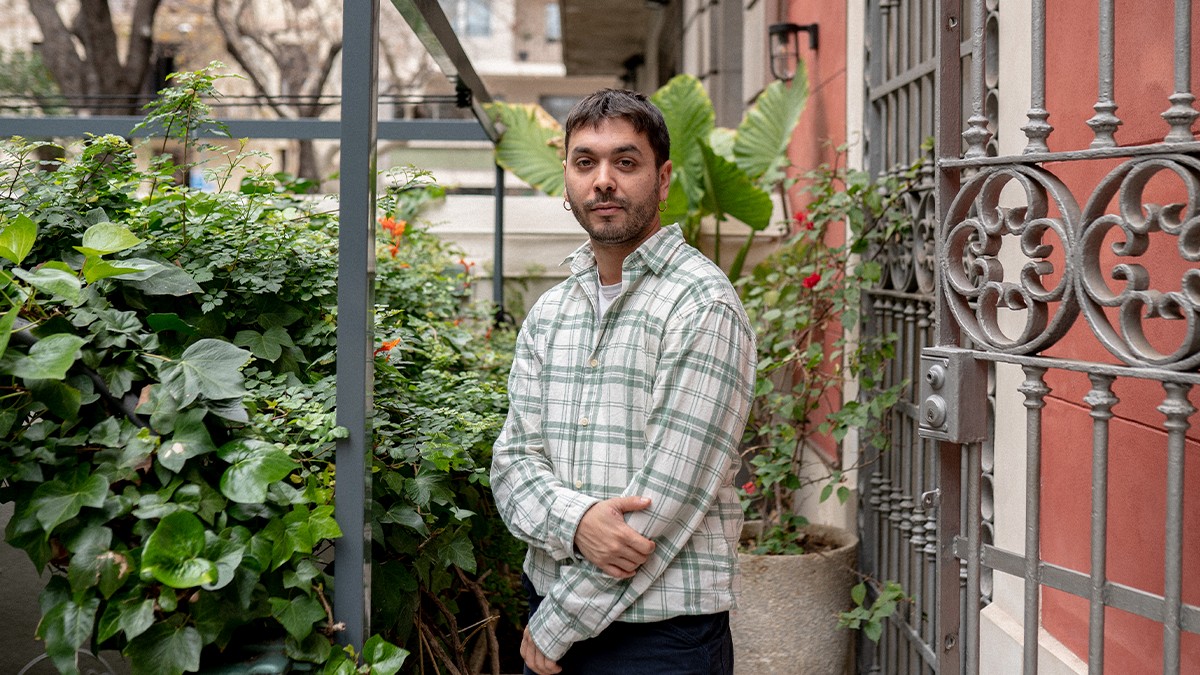 Ginestà durant l'entrevista amb Nació - Frederic Esteve