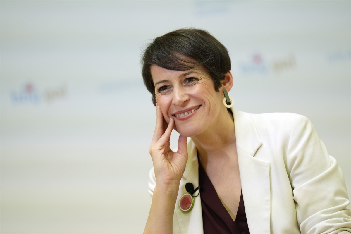 La candidata del BNG a les eleccions gallegues, Ana Pontón. - Ãlvaro Ballestero / Europa Press