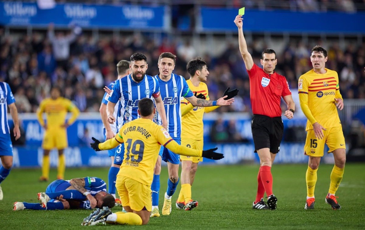 L'àrbitre que va expulsar Vitor Roque dirigirà el Reial Madrid-Girona