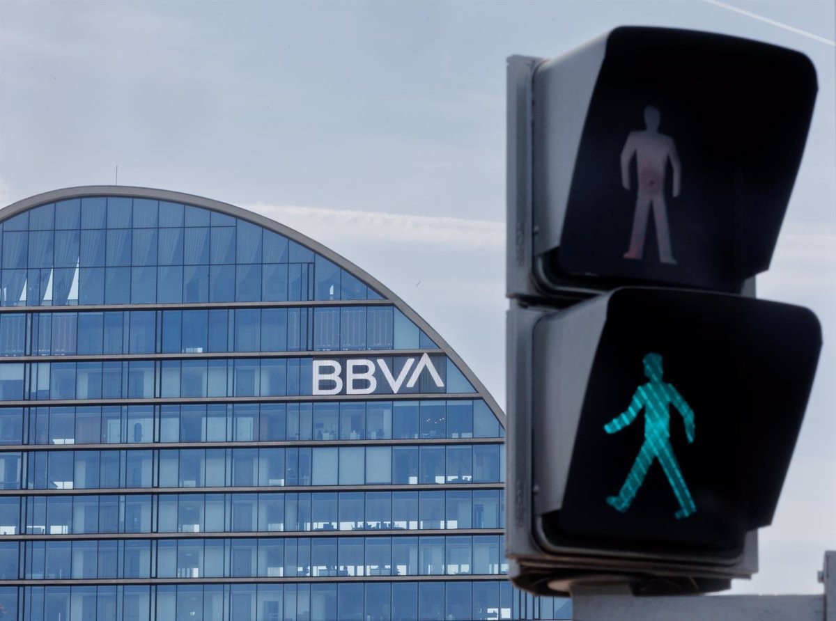 El BBVA obté un benefici rècord de més de 8.000 milions d'euros
