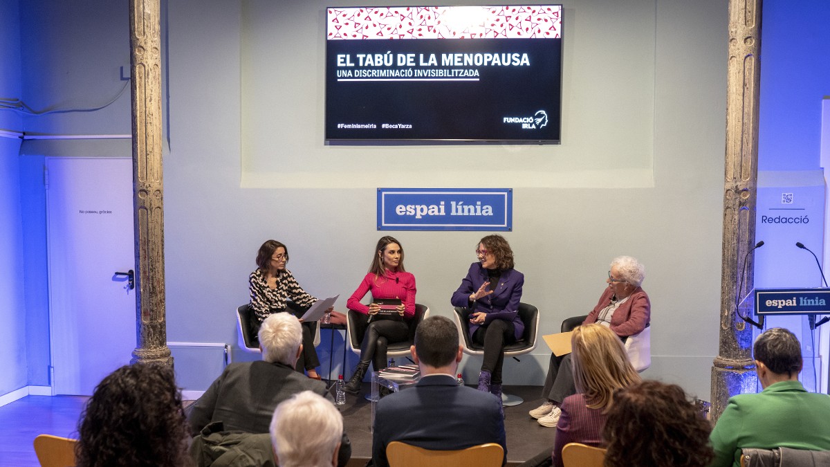 El treball s'ha presentat aquesta setmana a Barcelona en un acte amb la consellera de Feminismes, Tània Verge; la membre de Xarxa de Dones per la Salut, Carme Catalán, i la periodista, Lara Bonilla - Frederic Esteve