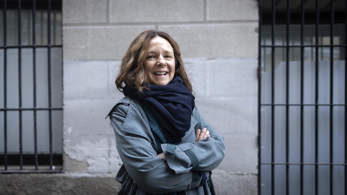 Belén Barreiro durant l'entrevista amb Nació - Hugo Fernández