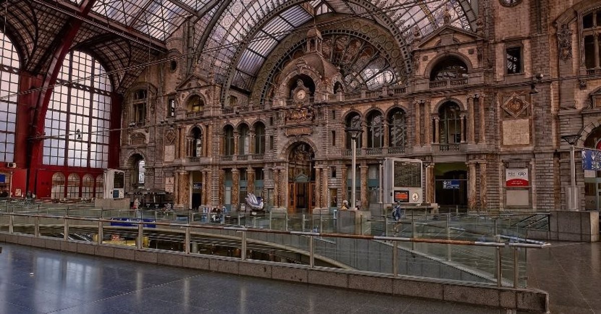 Estació central d'Antwerp (Bèlgica) - Europa Press