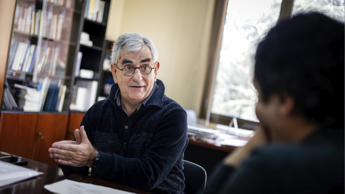 Jesús Vinyes, President del Consell Escolar de Catalunya  - Hugo Fernández