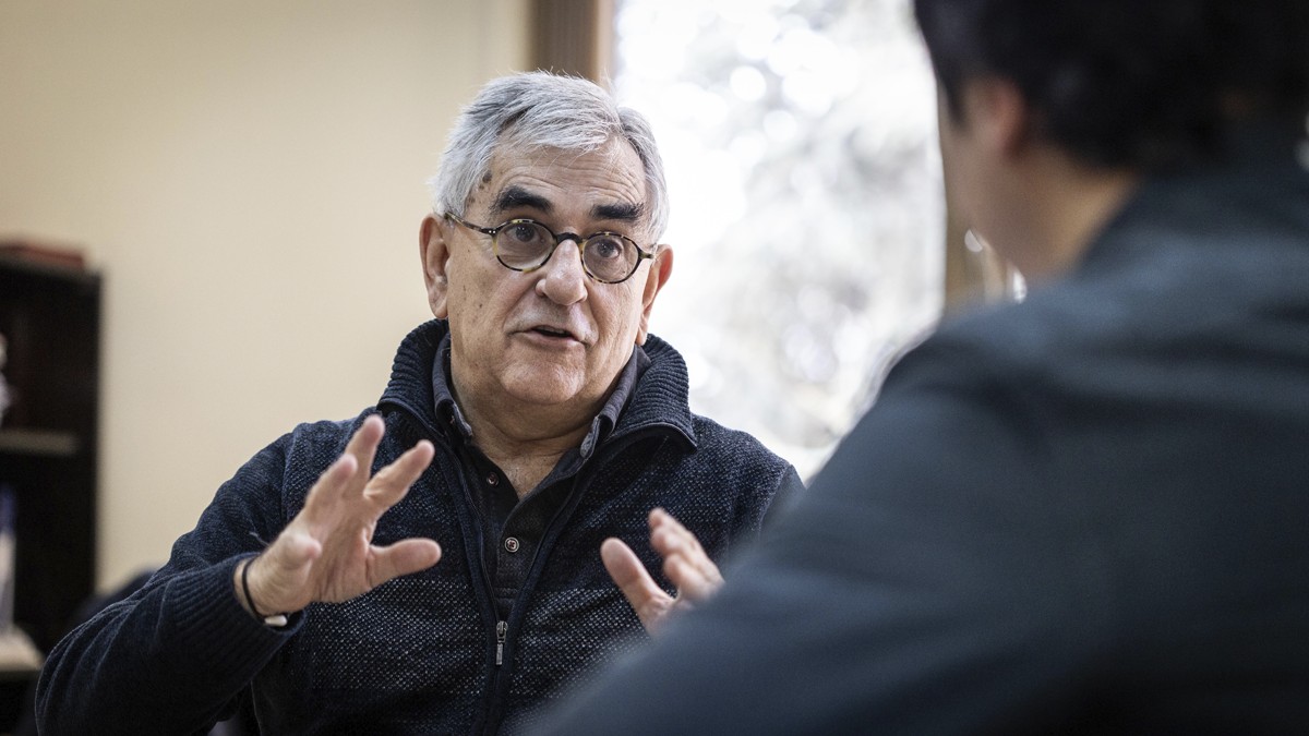 Jesús Vinyes, President del Consell Escolar de Catalunya  - Hugo Fernández
