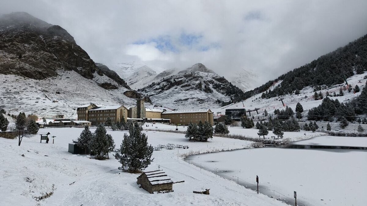 La pluja i la neu arriben al Pirineu per Reis