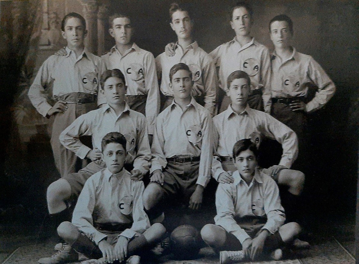 Una de les primeres imatges del Club América, la temporada 1917-18 - Wikimmedia Commons