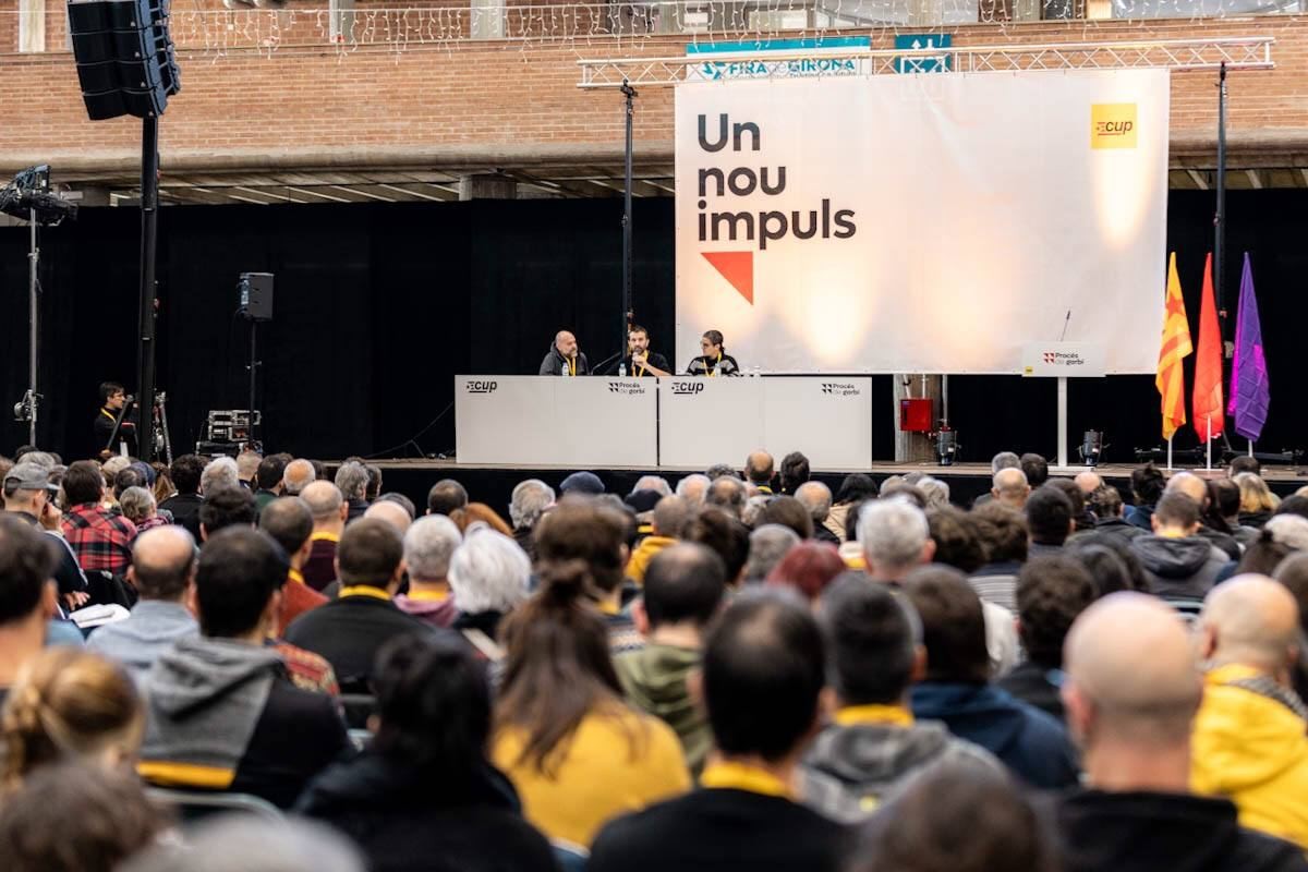 Durant tot el dia hi ha hagut debats en el marc del Congrés Nacional de la CUP - CUP