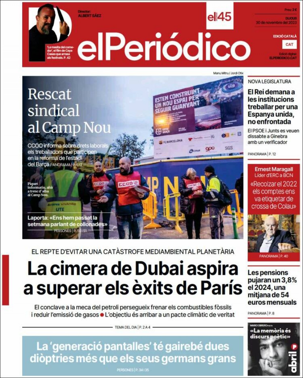 30/11/23 - El Periódico