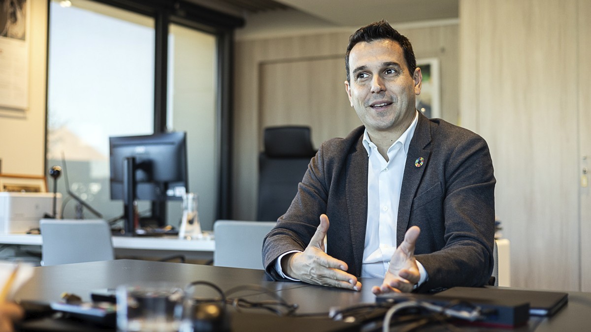 Samuel Reyes , director en Agència Catalana de l’Aigua - Hugo Fernández