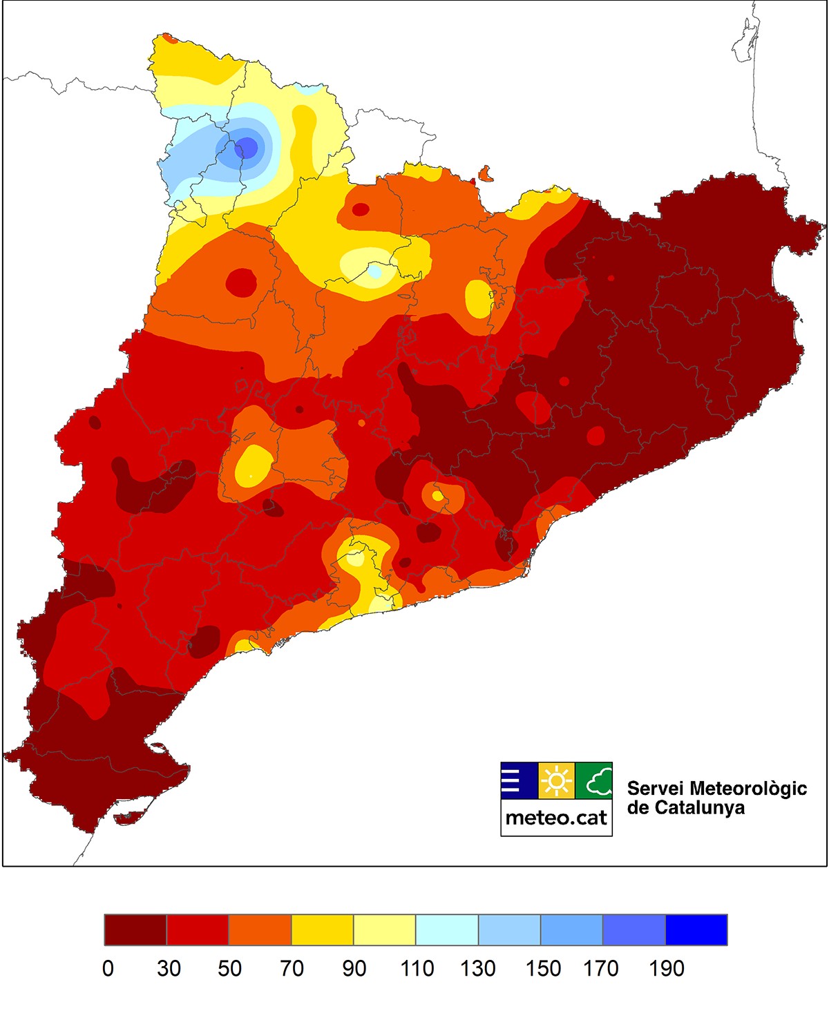 Un octubre extremadament càlid deixa anomalies de fins a 4 ÂºC per sobre la mitjana